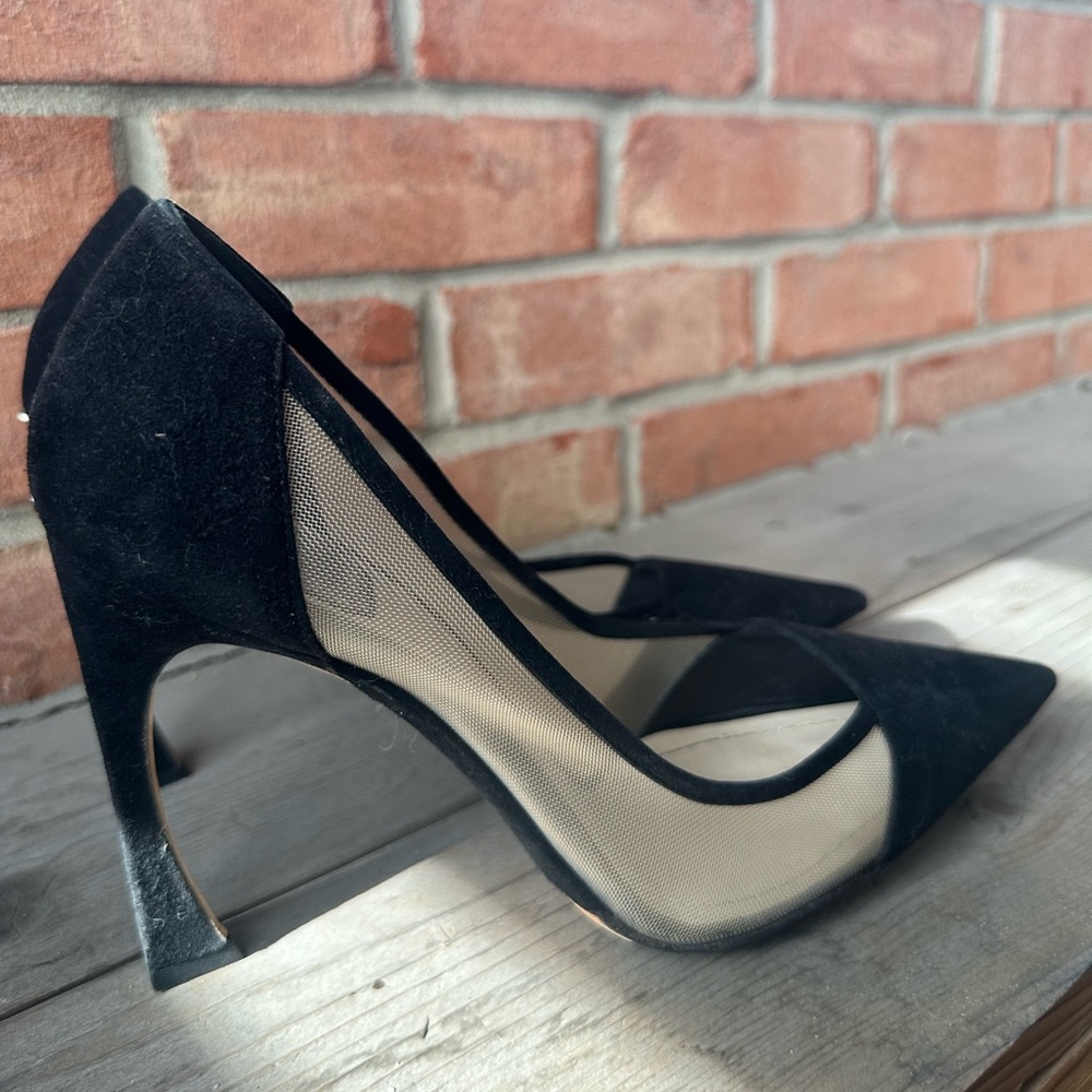 Christian Dior Suede Mesh Songe Pumps Size 38.5